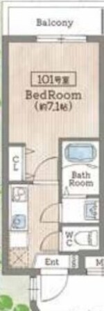 KORE・YIELD千里丘の物件間取画像
